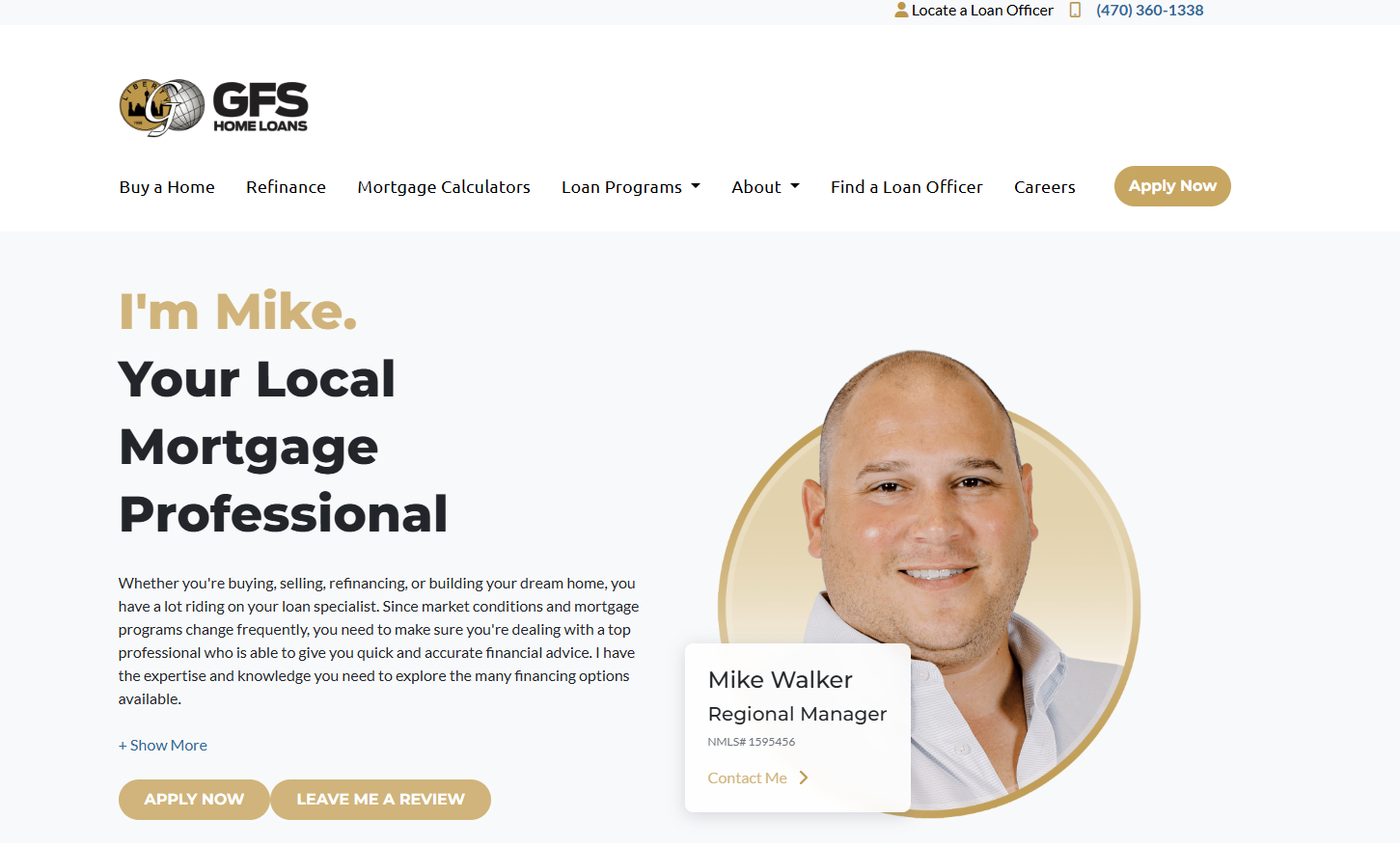 Mike Walker of GFS Home Loans photo 1